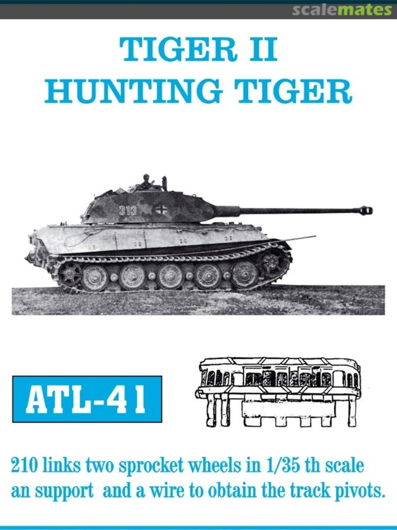 Boxart Tiger II Hunting Tiger ATL-41 Friulmodel Boxart Tiger II Hunting Tiger ATL-41 Friulmodel