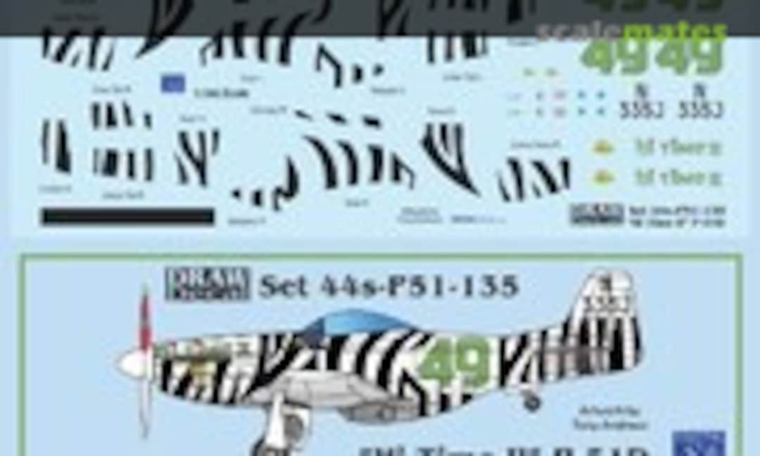 1:144 “Hi Time II” P-51D 1967 (Draw Decal 44-P51-135) 44-P51-135
