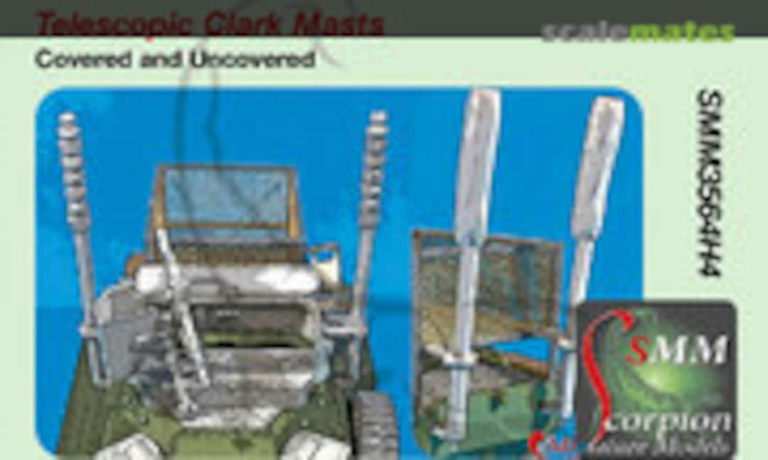 1:35 Telescopic Clark Masts (Scorpion Miniature Models SMM3564H4) SMM3564H4