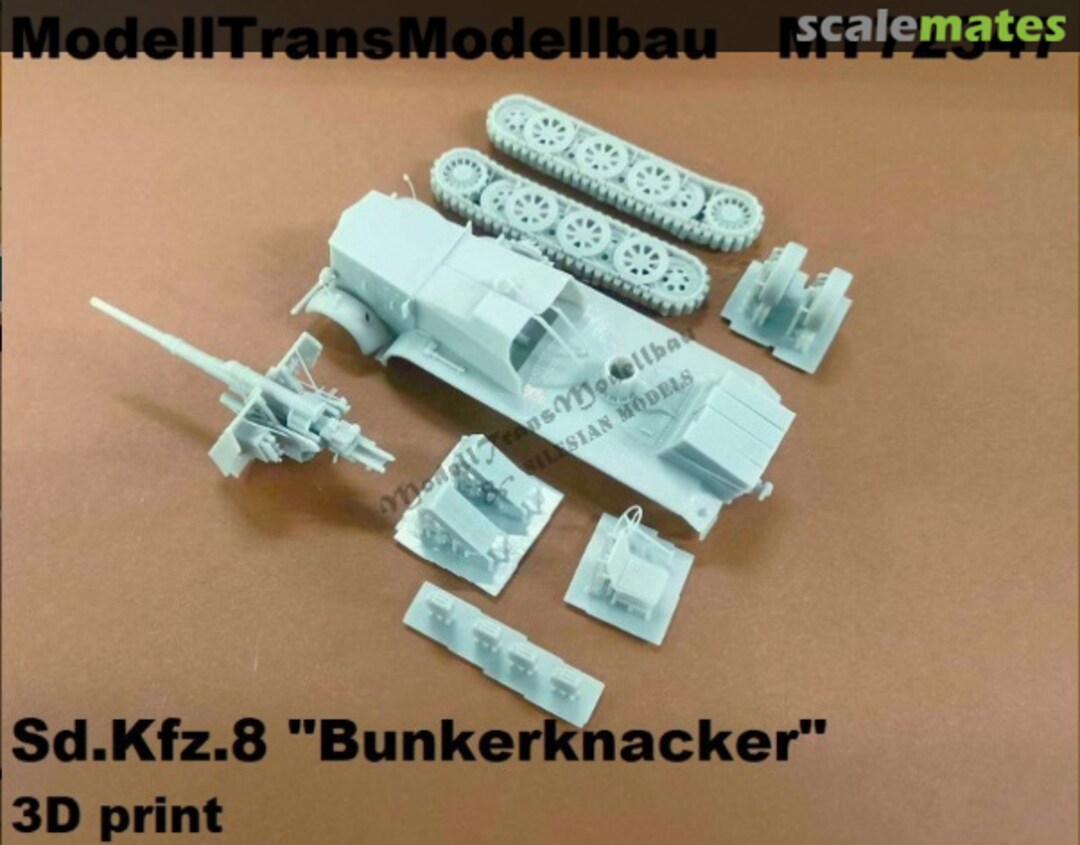 Contents Sd.Kfz.8 Bunkerknacker MT72347 Modell Trans Modellbau