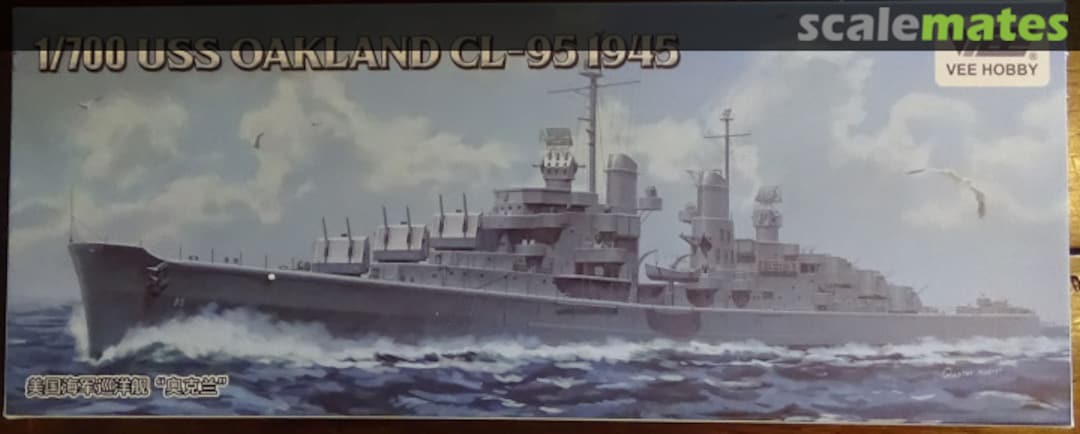 Boxart USS Oakland CL-95 1945 V57013 VEE HOBBY Boxart USS Oakland CL-95 1945 V57013 VEE HOBBY