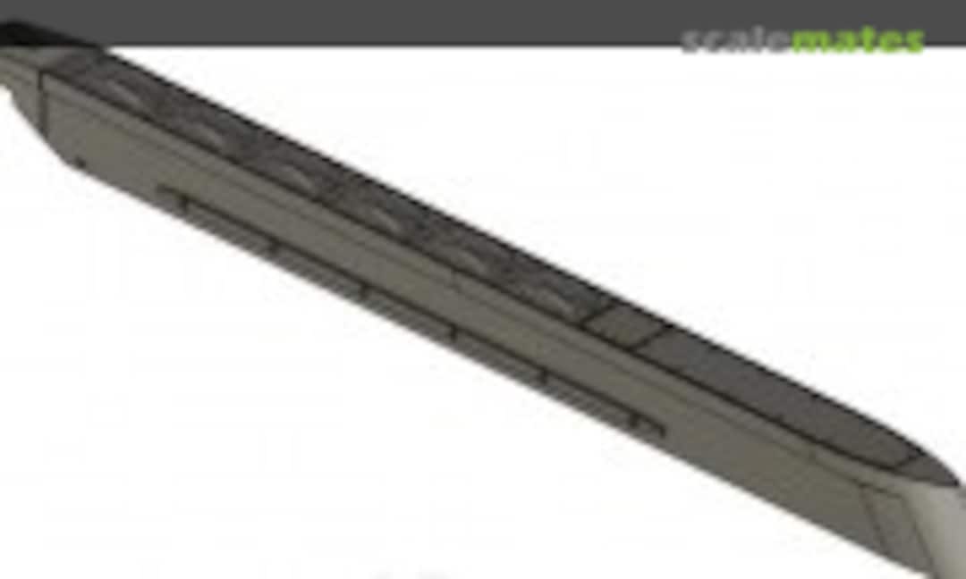 1:48 Saab 37 Viggen Flare dispenser (BOY-401) (Wolf 3D Resin Parts WOL480910) WOL480910