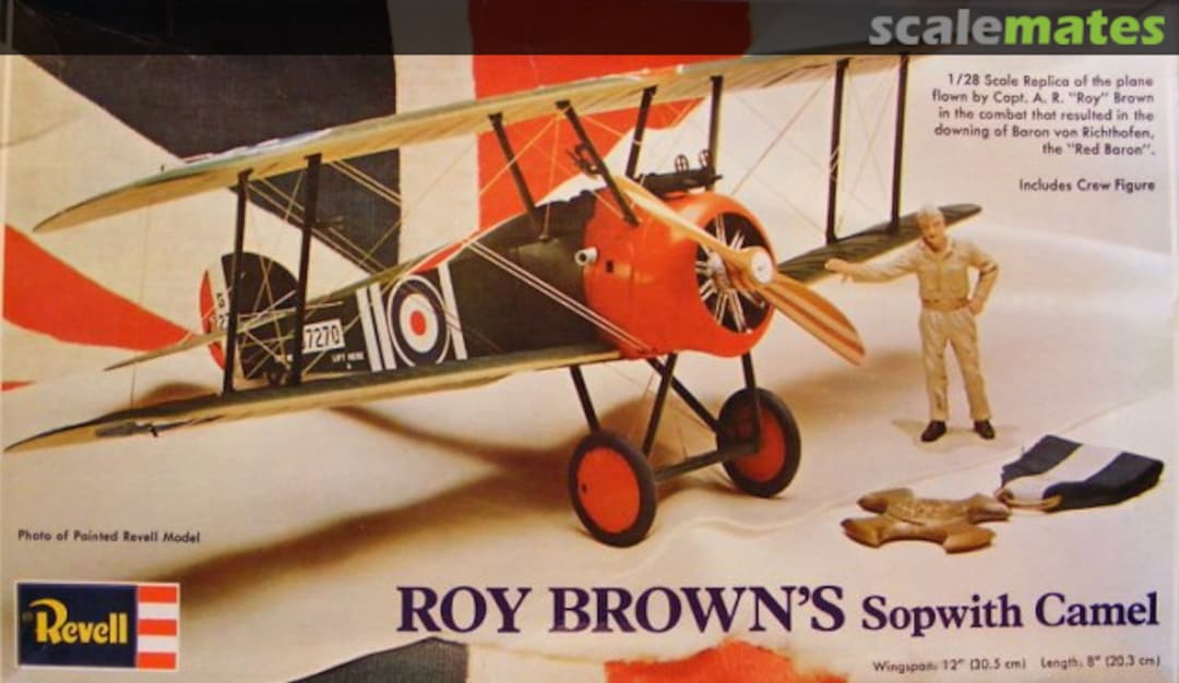 Boxart Roy Brown's Sopwith Camel H-234 Revell Boxart Roy Brown's Sopwith Camel H-234 Revell