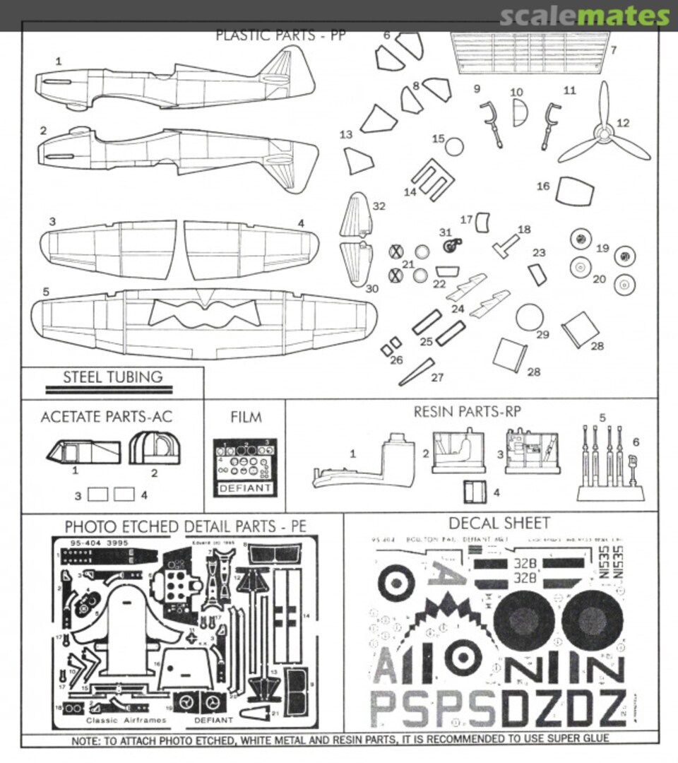 Contents Boulton Paul Defiant Mk.I 404 Classic Airframes Contents Boulton Paul Defiant Mk.I 404 Classic Airframes