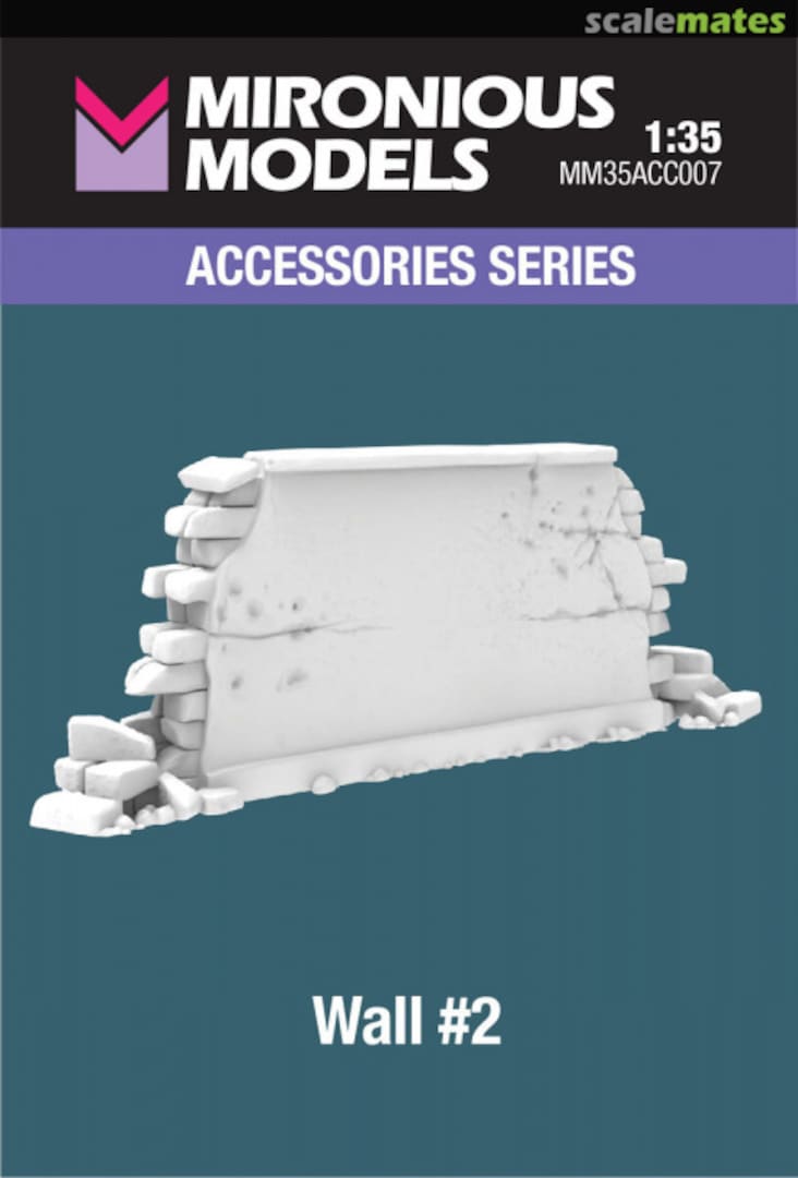 Boxart Wall No.2 MM35ACC007 Mironious Models