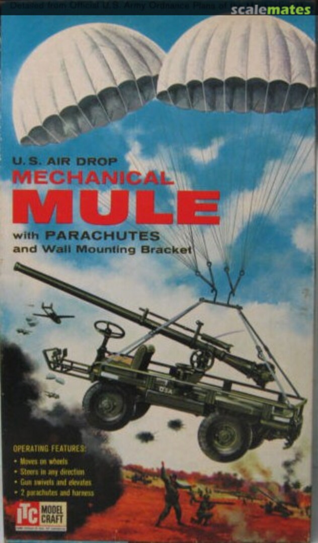 Boxart U.S. Air Drop Mechanical Mule 3665-198 ITC Boxart U.S. Air Drop Mechanical Mule 3665-198 ITC