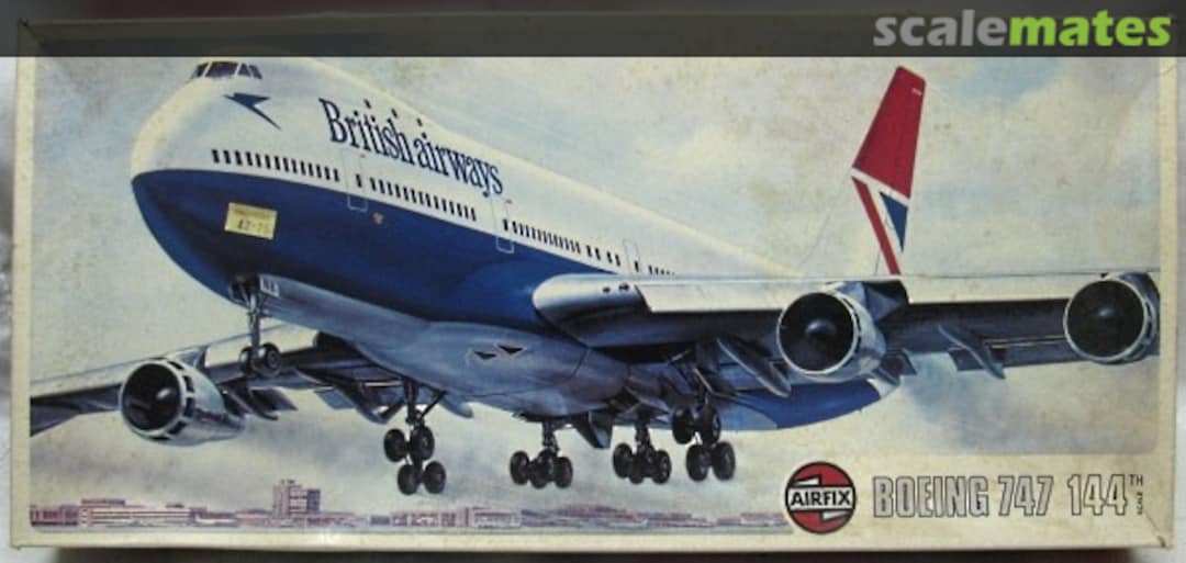 Boxart Boeing 747 08170-2 Airfix Boxart Boeing 747 08170-2 Airfix