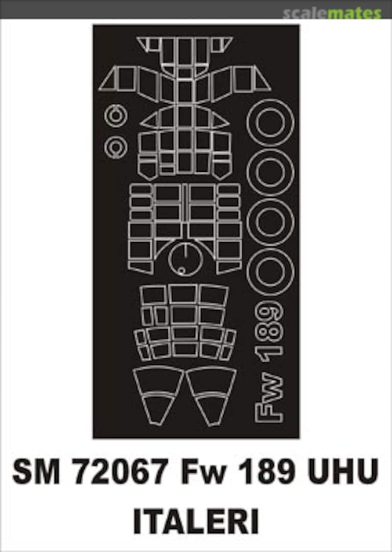 Boxart Fw-189 Uhu SM72067 Montex Boxart Fw-189 Uhu SM72067 Montex