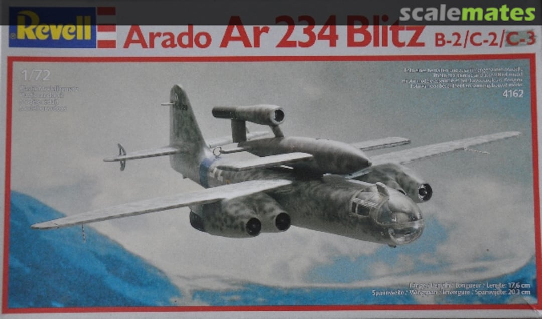 Boxart Arado Ar 234 Blitz B-2/C-2/C-3 4162 Revell Boxart Arado Ar 234 Blitz B-2/C-2/C-3 4162 Revell