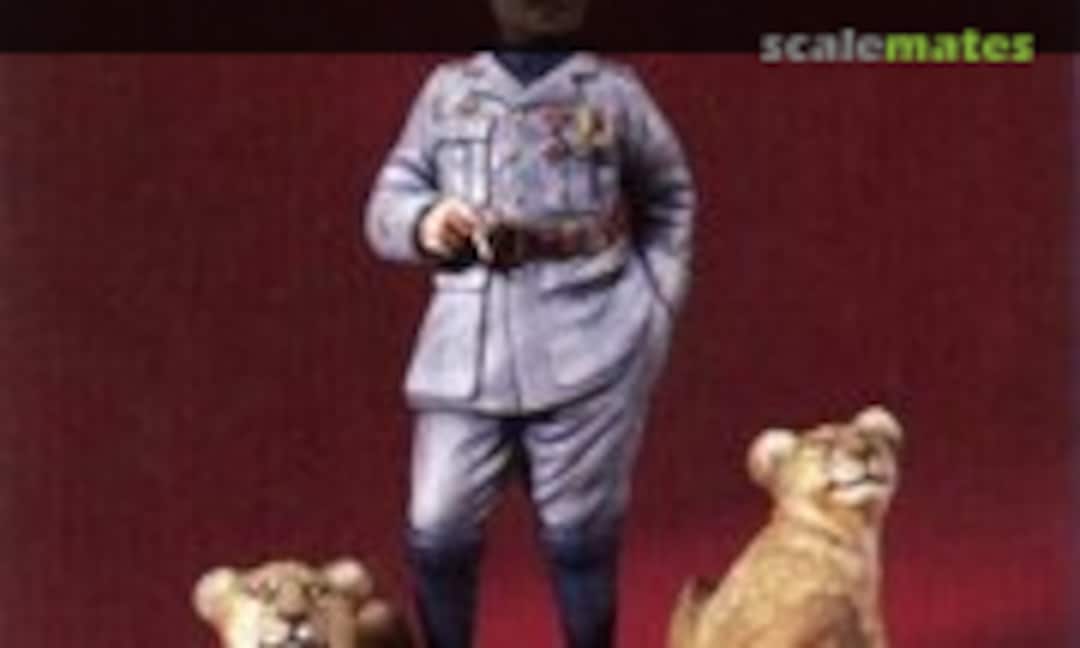 120mm Raoul Lufbery w/Lion Cubs Whiskey & Soda (Model Cellar MC12007) MC12007