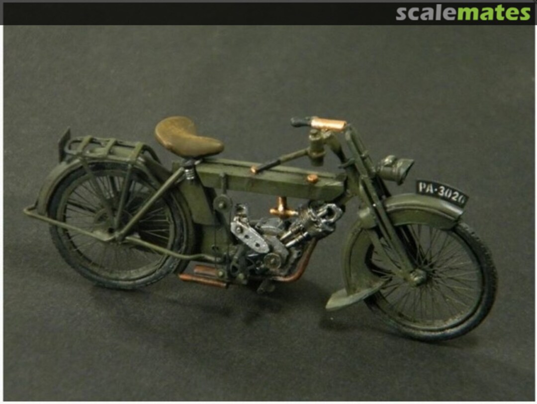 Boxart WW1 Phelon & Moore 3.5 hp Motorcycle ATTKIT001 Aviattic