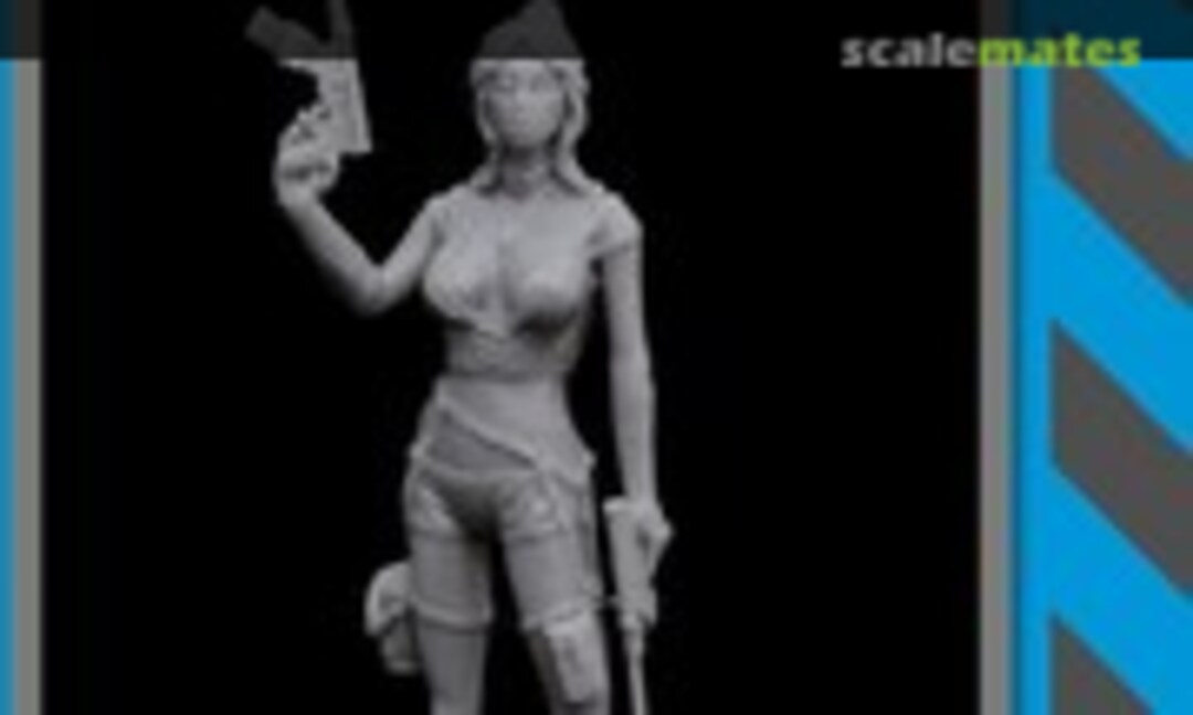 1:35 Post apocalyptic woman N°2 (Black Dog F35155) F35155