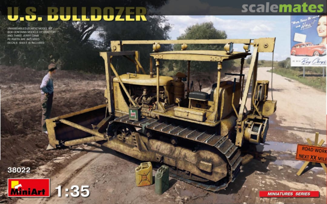 Boxart Bulldozer 38022 MiniArt Boxart Bulldozer 38022 MiniArt