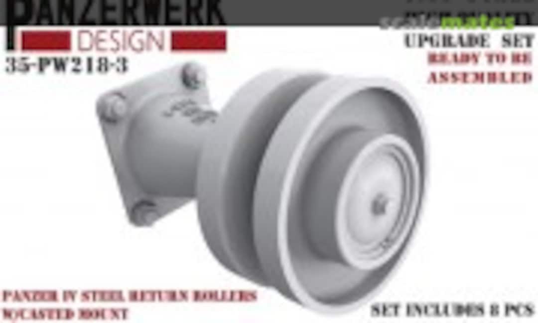 1:35 Panzer IV return steel roller pattern 3 (Panzerwerk design 35PW-218-3) 35PW-218-3
