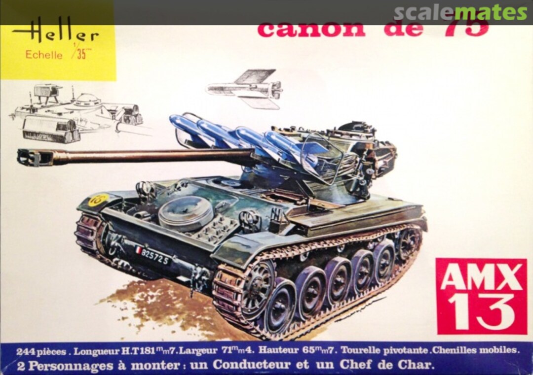 Boxart AMX 13 784 Heller Boxart AMX 13 784 Heller