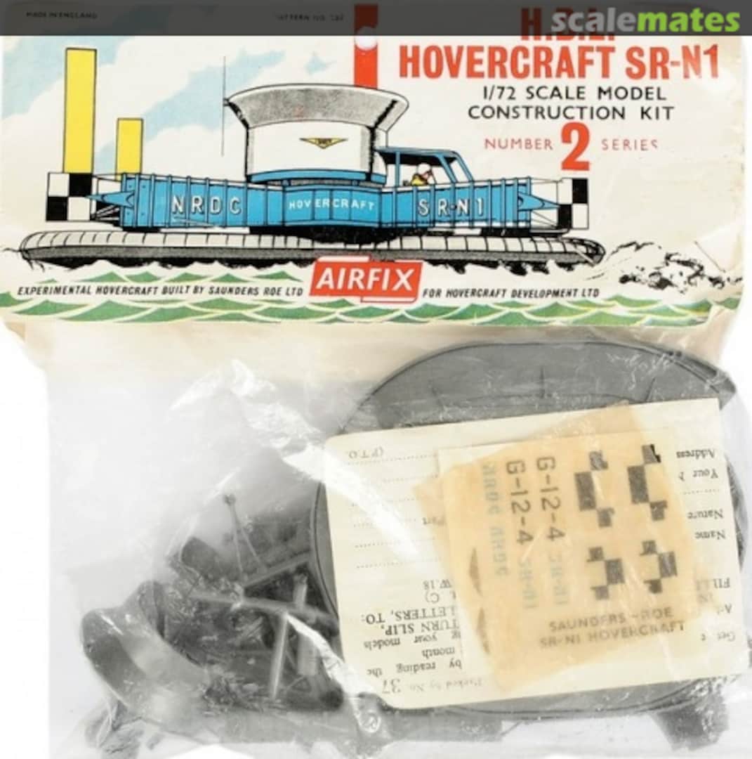 Boxart H.D.L. Hovercraft SR-N1 287 Airfix
