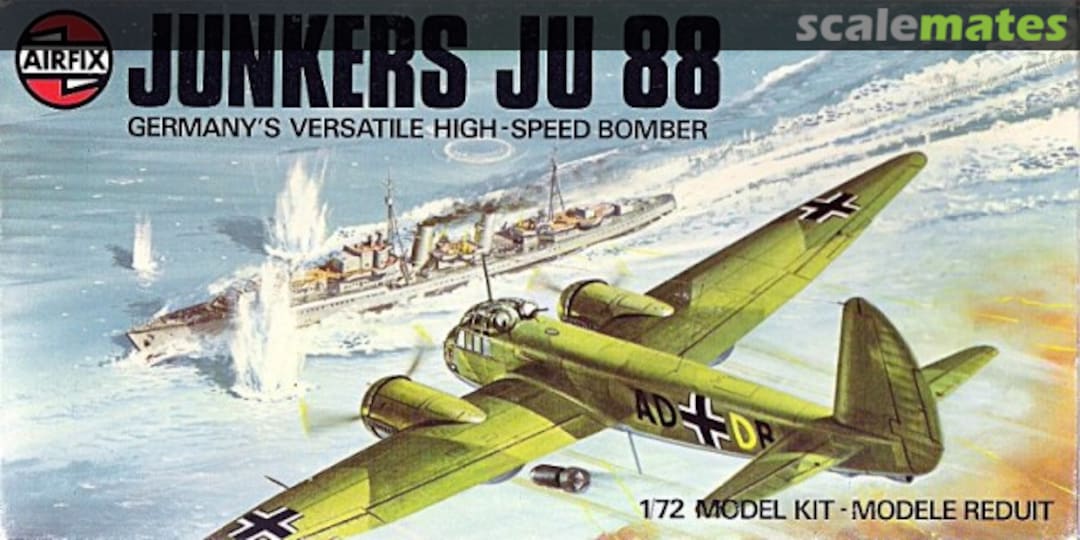 Boxart Junkers Ju 88 03007-0 Airfix Boxart Junkers Ju 88 03007-0 Airfix