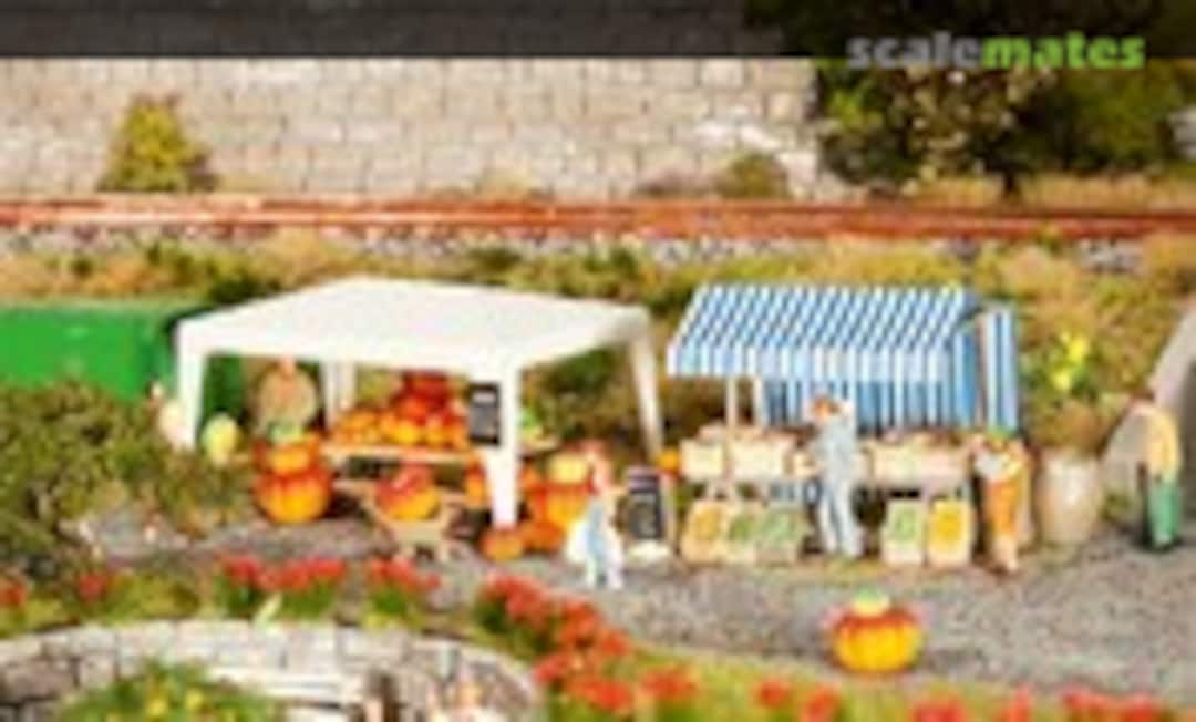Vegetable and pumpkin stand (Faller 180613)