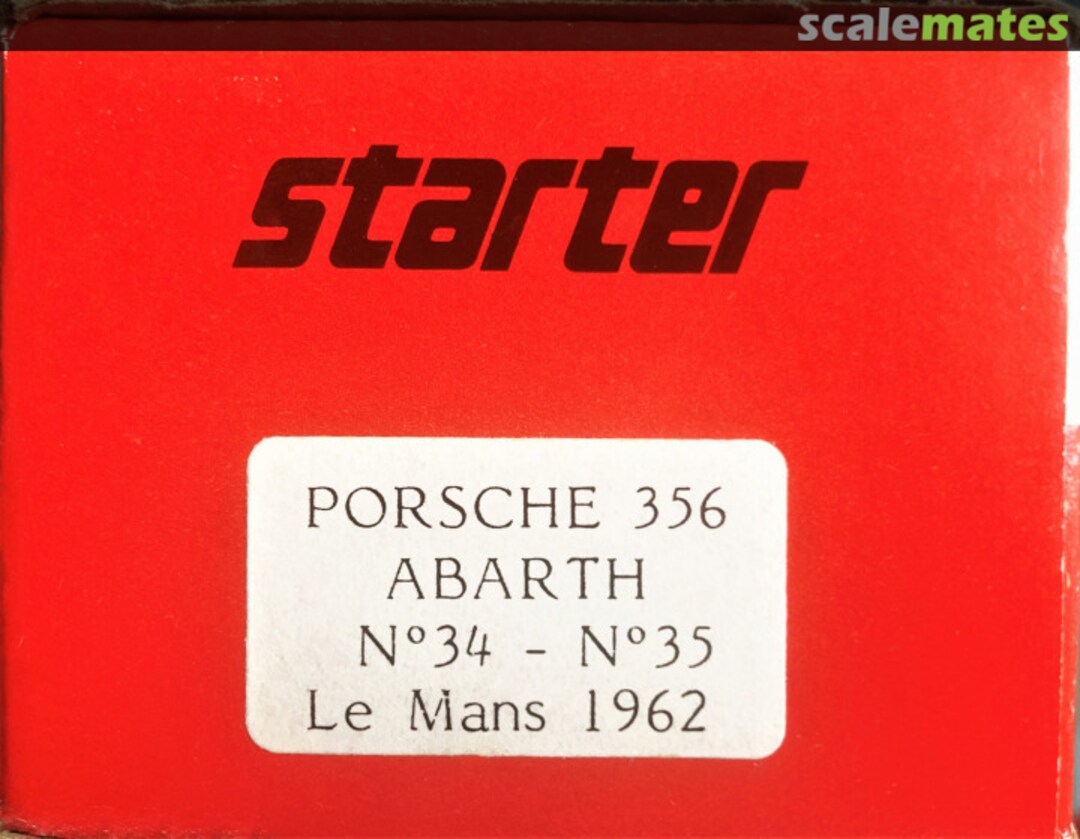 Boxart Porsche 356 Abarth - No. 34 - No. 35 none Starter Boxart Porsche 356 Abarth - No. 34 - No. 35 none Starter