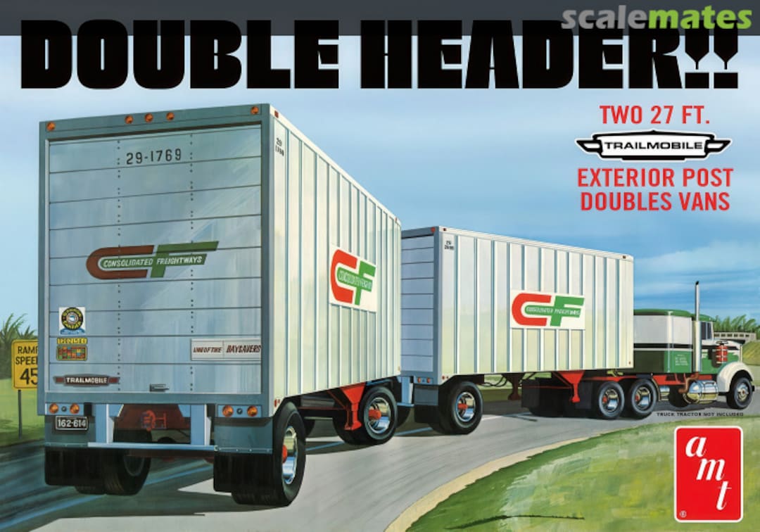 Boxart Double Header Tandem Van Trailers 1132 Round2 Models Boxart Double Header Tandem Van Trailers 1132 Round2 Models