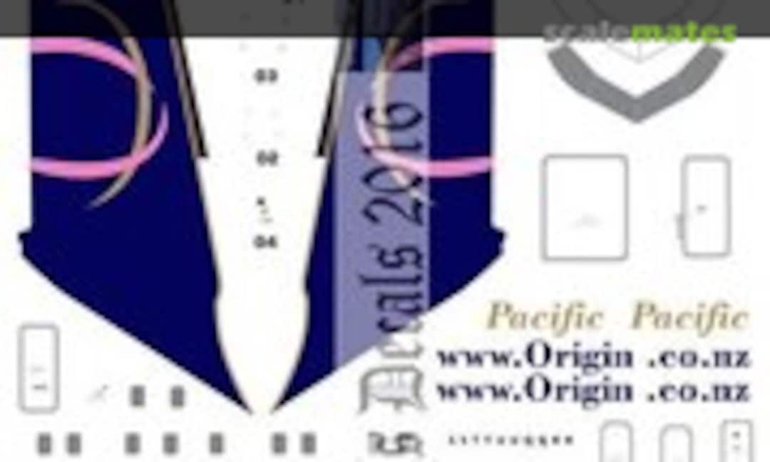 1:144 Dash8-100/300 Origin Pacific (Oldmodels Decals OMD0252) OMD0252
