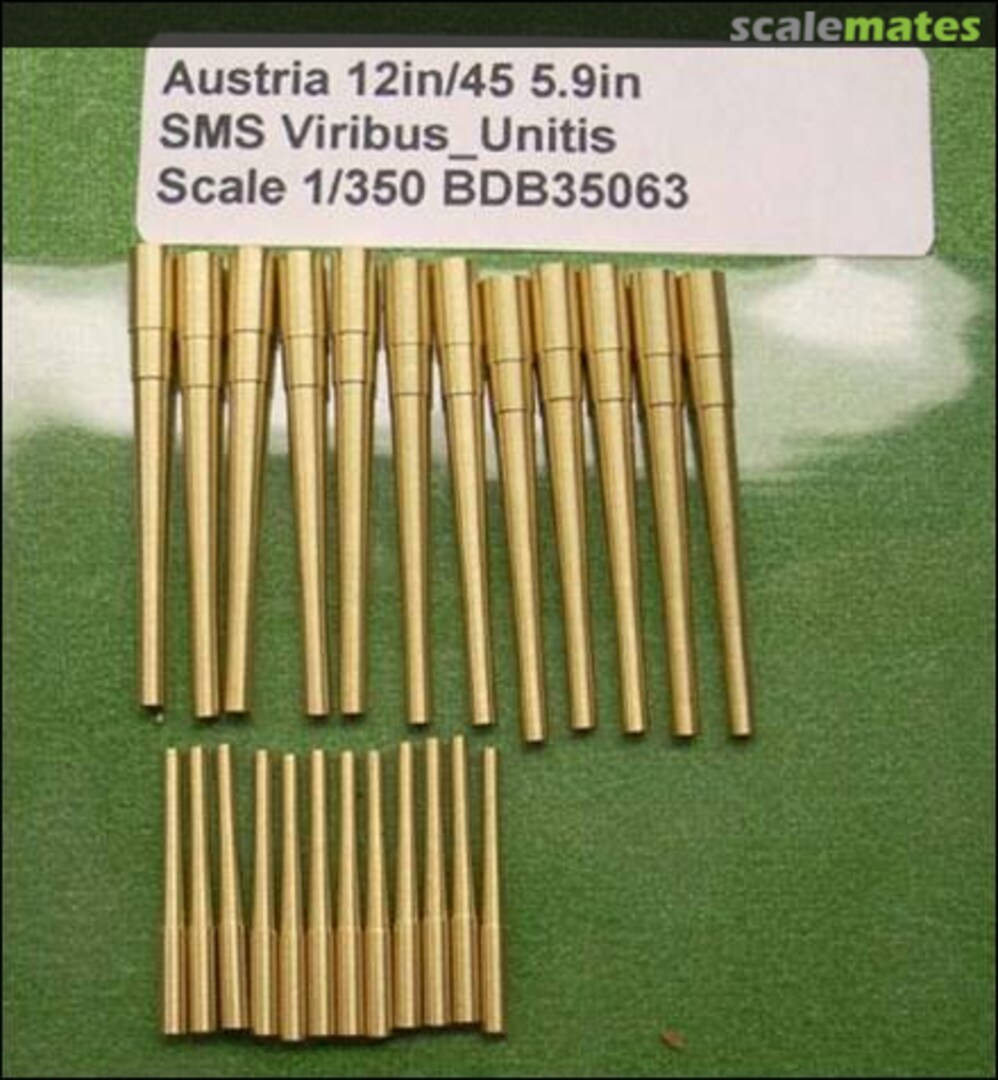 Boxart Austro-Hungarian 12" and 5.9" WWI guns BDB35063 B&D Barrels