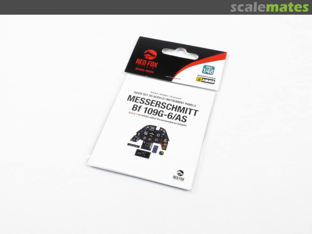 Boxart Messerschmitt Bf 109G-6 AS RFSQS-48034 Red Fox Studio Boxart Messerschmitt Bf 109G-6 AS RFSQS-48034 Red Fox Studio
