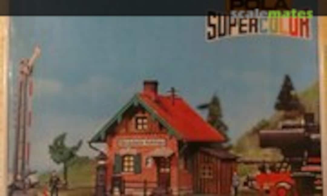 1:87 Bahnwärterhaus mit Flügelsignal (Pola 554)