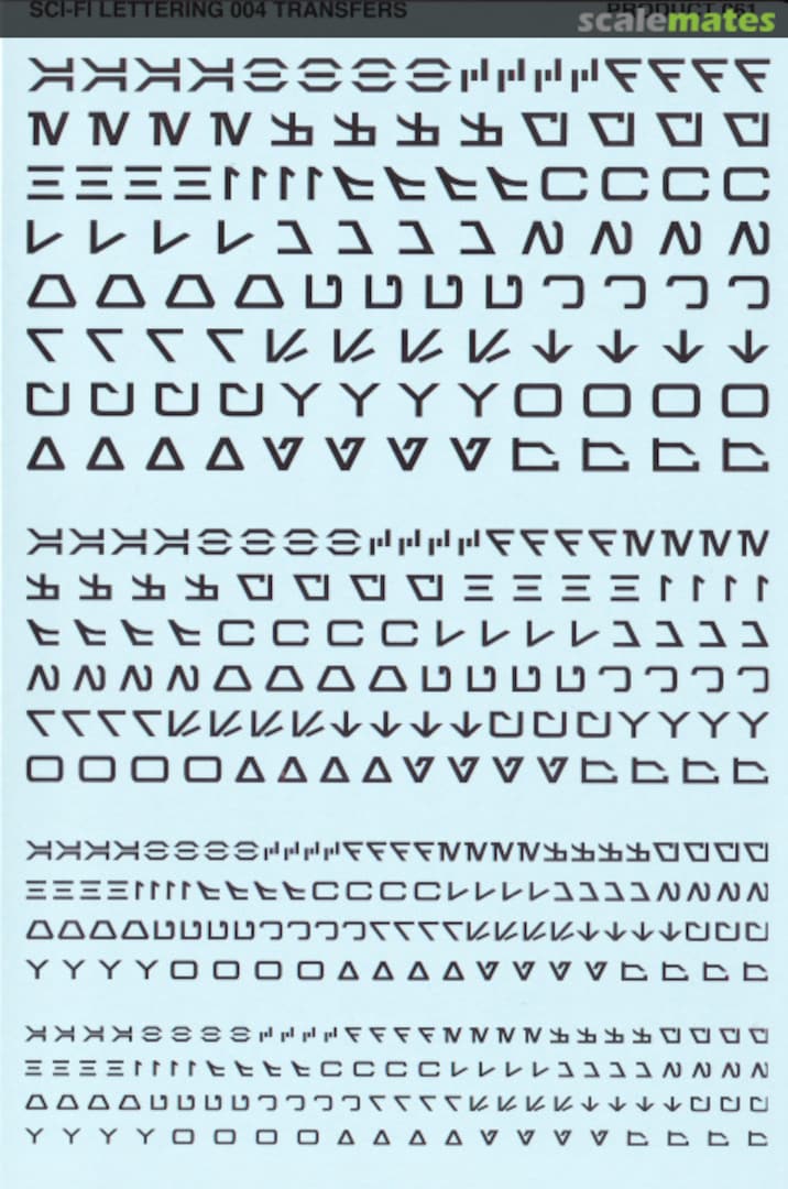 Boxart Sci-Fi Lettering 004 Transfers FOH-WD-061B FALLOUT HOBBIES Boxart Sci-Fi Lettering 004 Transfers FOH-WD-061B FALLOUT HOBBIES