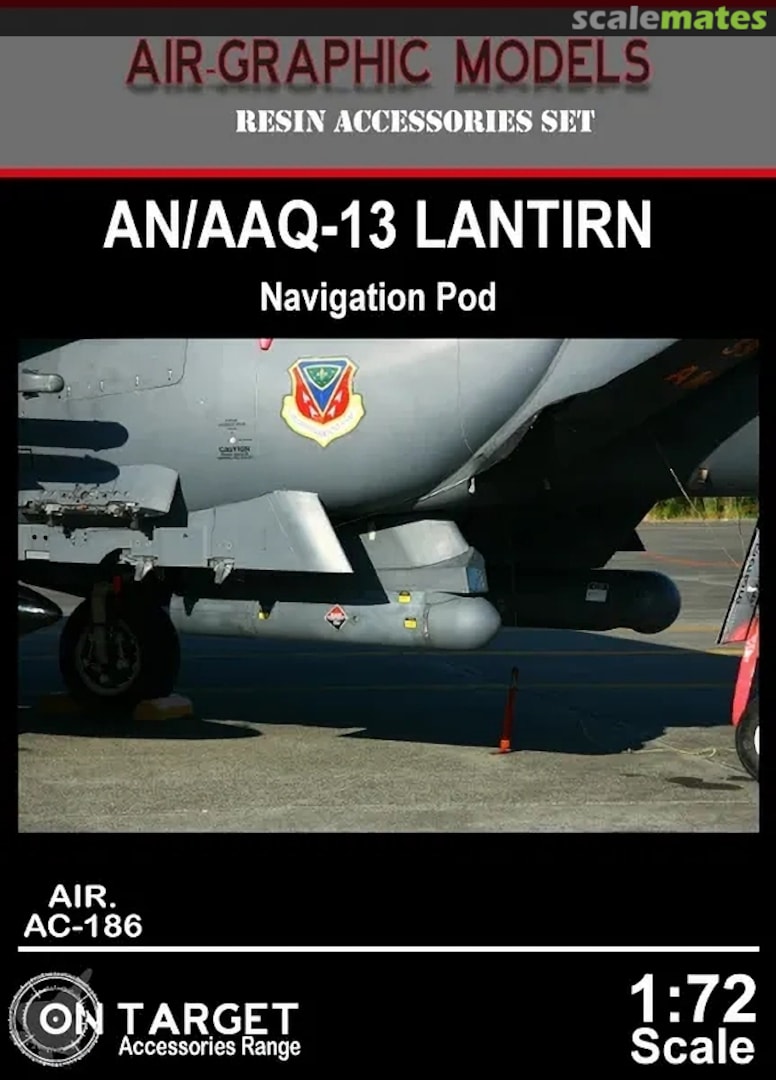 Boxart AN/AAQ-13 LANTIRN AIR.AC-186 Air-Graphics Models Boxart AN/AAQ-13 LANTIRN AIR.AC-186 Air-Graphics Models