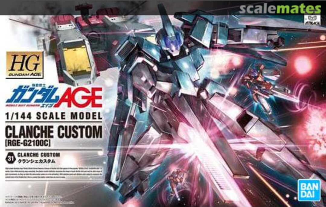 Boxart Clanche Custom (RGE-G2100C) 5062833 Bandai Spirits Boxart Clanche Custom (RGE-G2100C) 5062833 Bandai Spirits