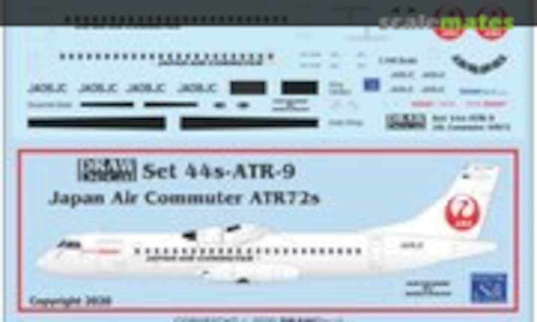 1:144 Japan Air Commuter ATR72s (Draw Decal 44s-ATR-9) 44s-ATR-9