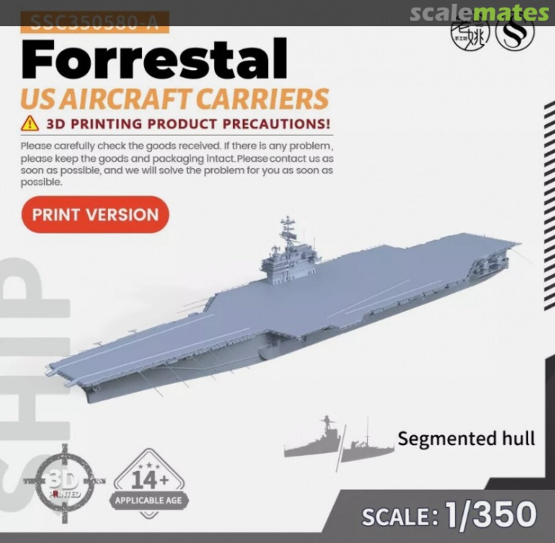 Boxart Forrestal SSC350580-A SSMODEL Boxart Forrestal SSC350580-A SSMODEL