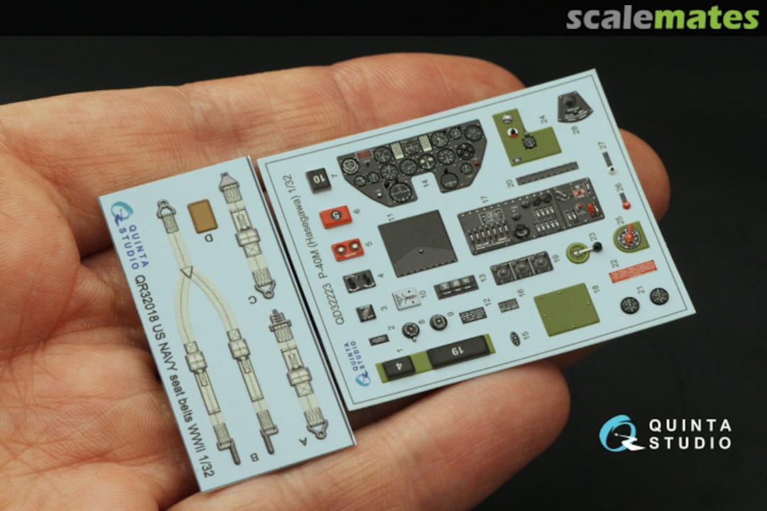 Contents P-40M interior 3D decals QD32223 Quinta Studio Contents P-40M interior 3D decals QD32223 Quinta Studio