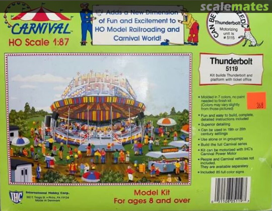 Boxart Thunderbolt 5119 International Hobby Corp Boxart Thunderbolt 5119 International Hobby Corp