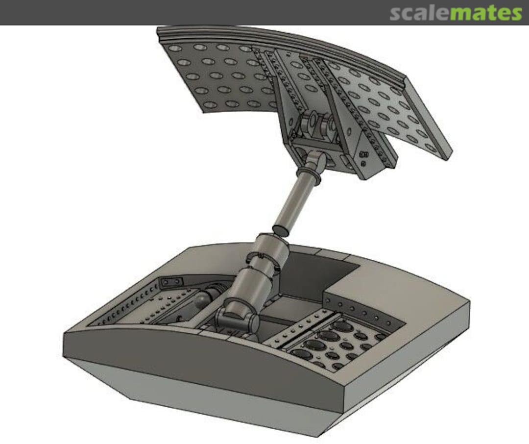Boxart Saab 37 Viggen Airbreak (only bottom side) WOL480912 Wolf 3D Resin Parts Boxart Saab 37 Viggen Airbreak (only bottom side) WOL480912 Wolf 3D Resin Parts