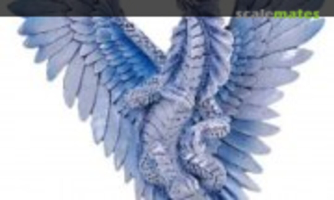 Iced Blue Wind Dragon (Pacific Giftware )