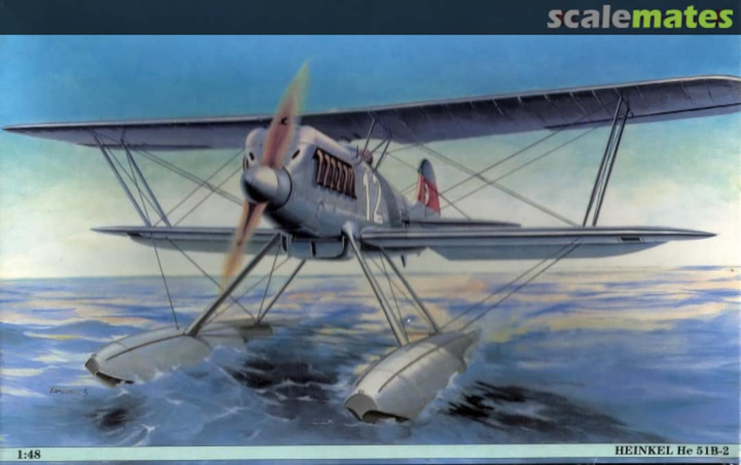 Boxart Heinkel He 51B-2 410 Classic Airframes Boxart Heinkel He 51B-2 410 Classic Airframes