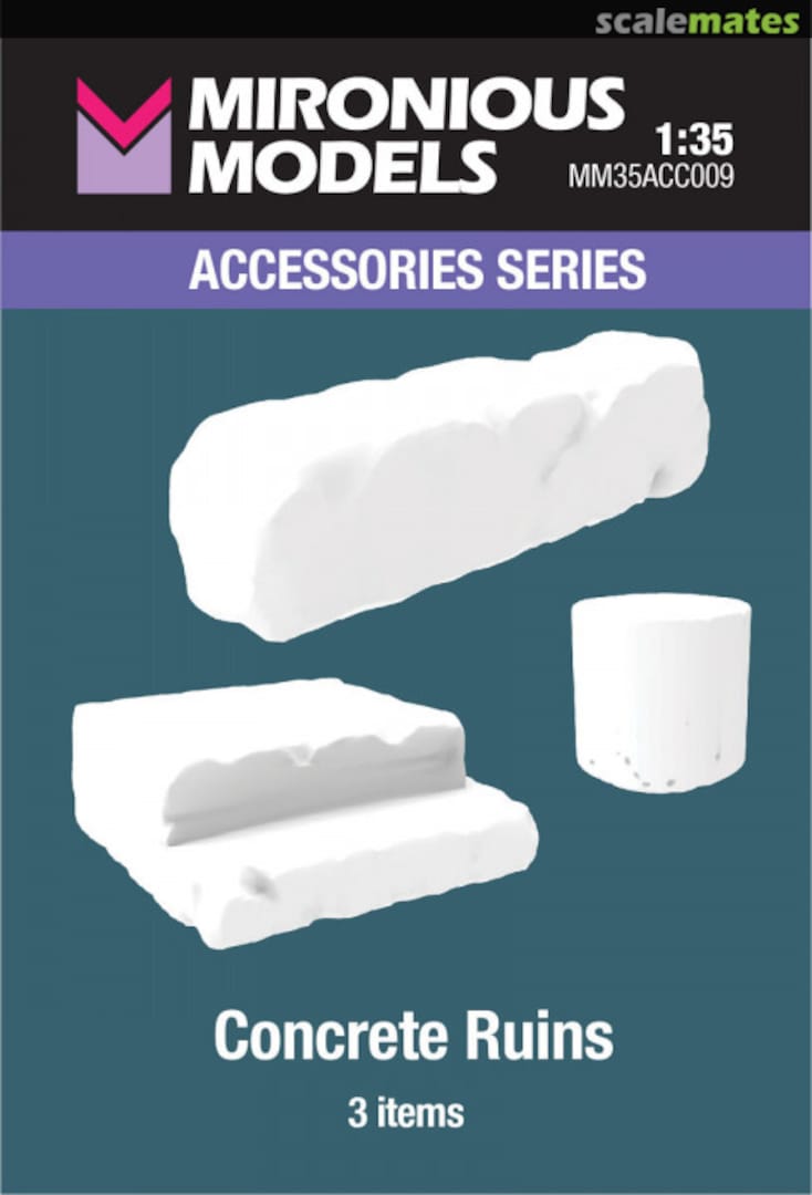Boxart Concrete Ruins MM35ACC009 Mironious Models Boxart Concrete Ruins MM35ACC009 Mironious Models