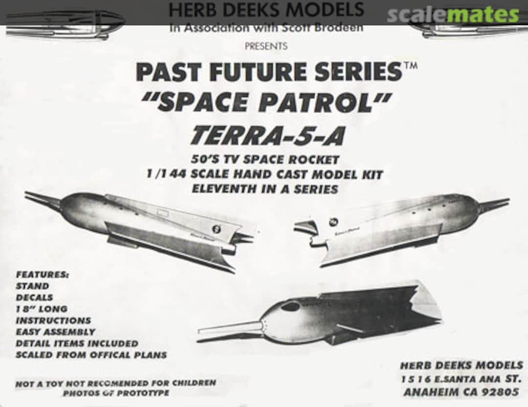 Boxart Terra 5-A Herb Deeks Models Boxart Terra 5-A Herb Deeks Models
