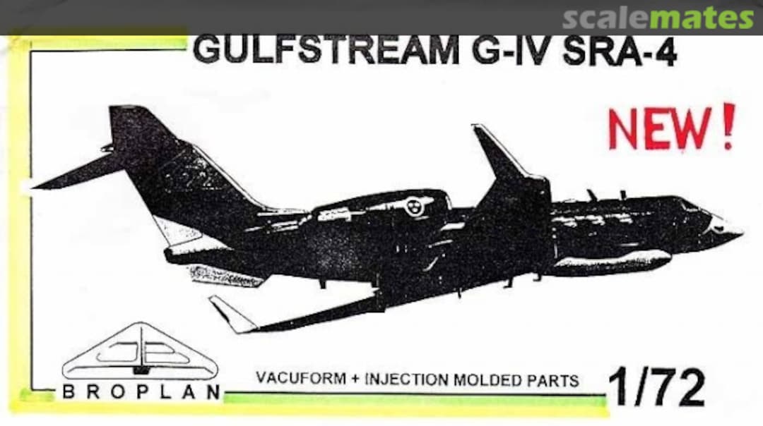 Boxart Gulfstream G-IV SRA-4 MS-54 Broplan