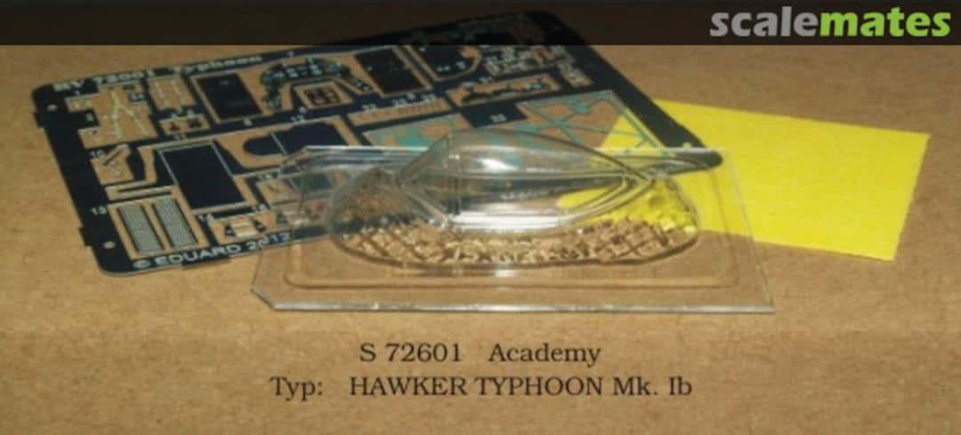 Boxart Hawker Typhoon Mk.lb Canopy (Academy) S72601 Rob-Taurus Boxart Hawker Typhoon Mk.lb Canopy (Academy) S72601 Rob-Taurus