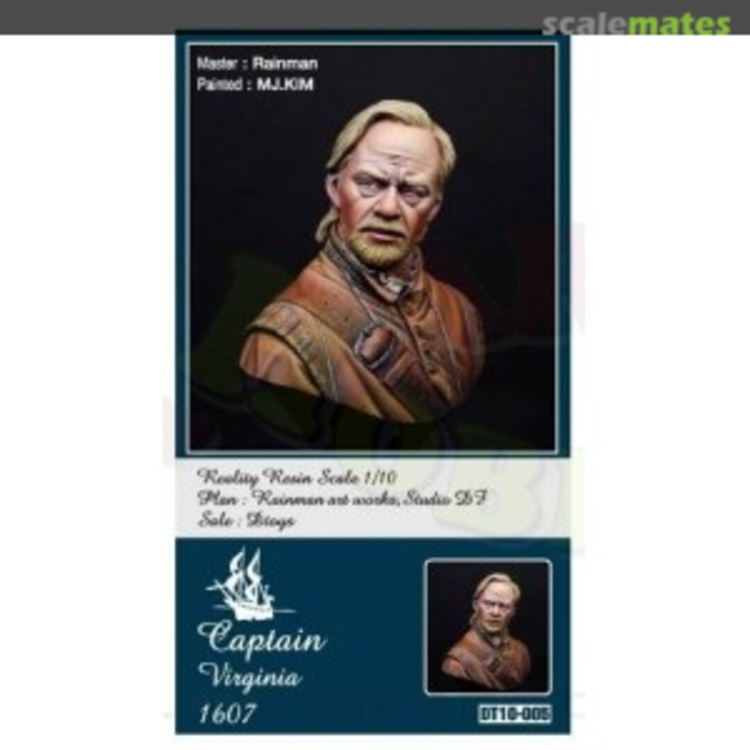 Boxart Captain 1607 Virginia DT10-005 Division Miniature