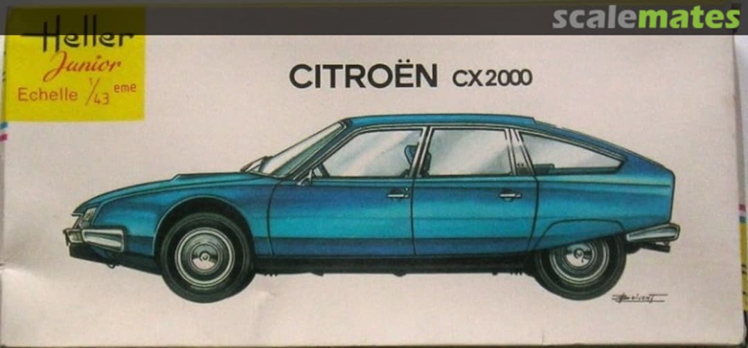 Boxart Citroën CX2000 197 Heller Boxart Citroën CX2000 197 Heller