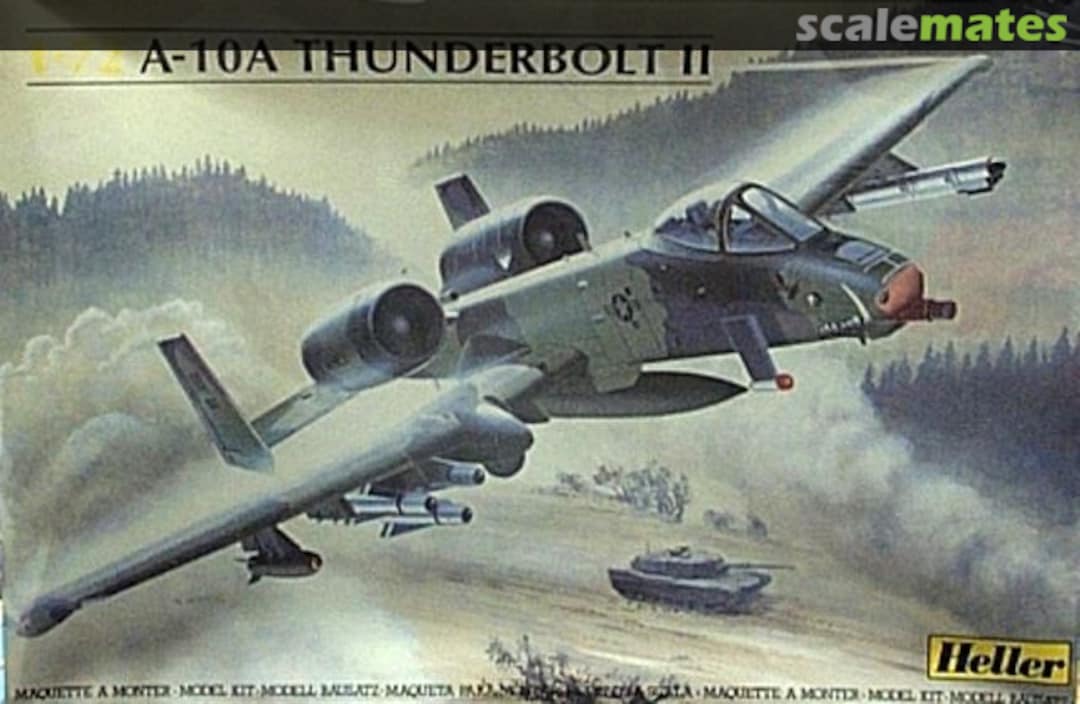 Boxart Fairchild A-10 Thunderbolt II 80372 Heller Boxart Fairchild A-10 Thunderbolt II 80372 Heller
