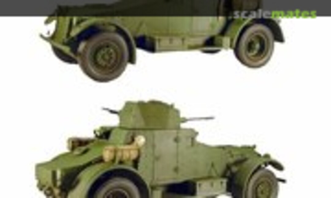 1:35 Armored Laffly AMD 80 -Vincennes (1934-1943) (DES Kit 35115) 35115