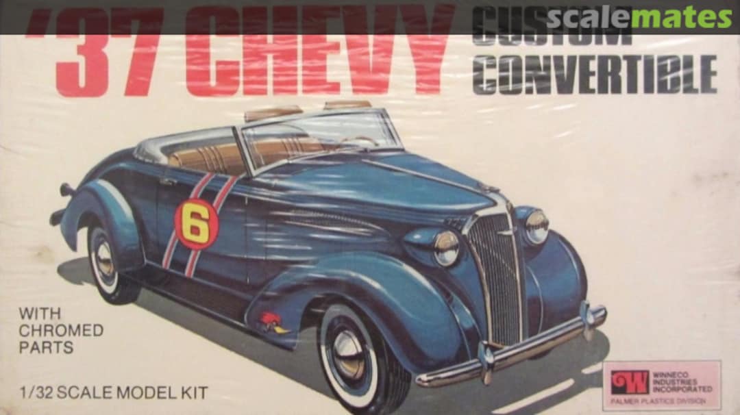 Boxart '37 Chevy Custom Convertible 402-70 Winneco Boxart '37 Chevy Custom Convertible 402-70 Winneco