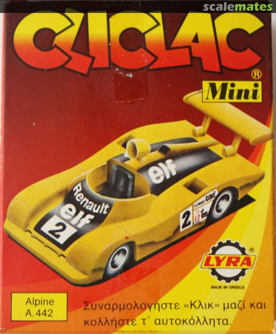 Boxart Alpine A.442 2604 Cliclac Lyra Boxart Alpine A.442 2604 Cliclac Lyra