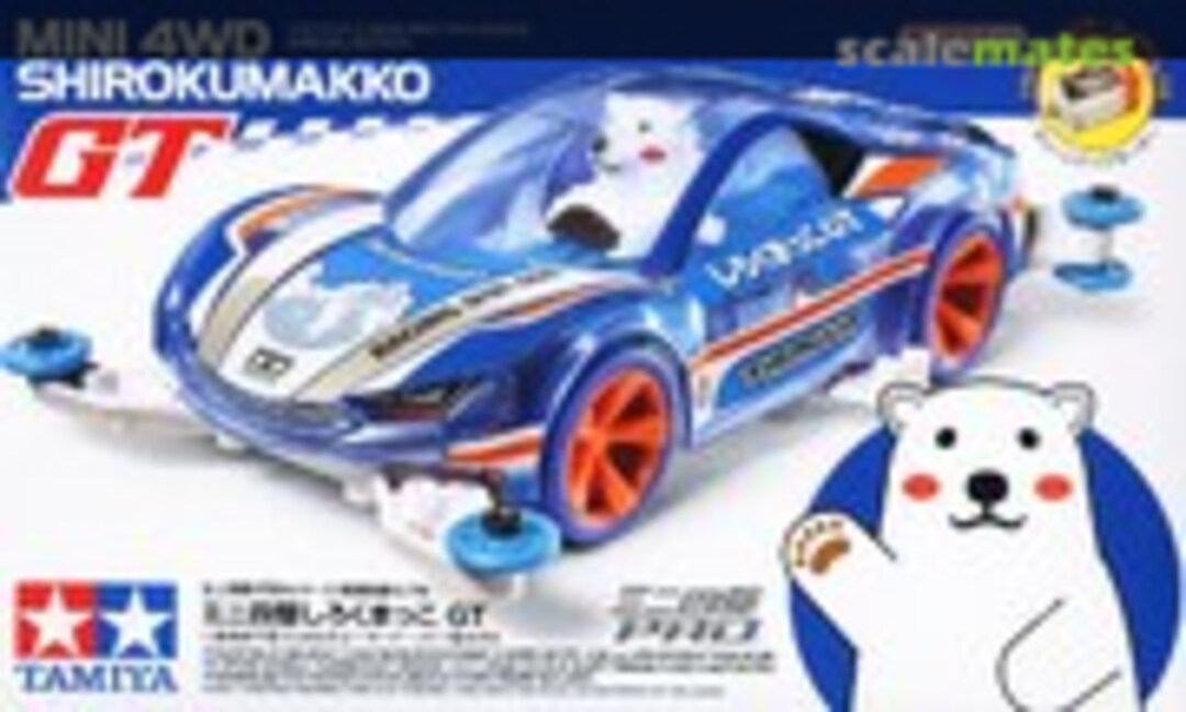 1:32 Mini 4WD Shirokumakko GT (Tamiya 95304)