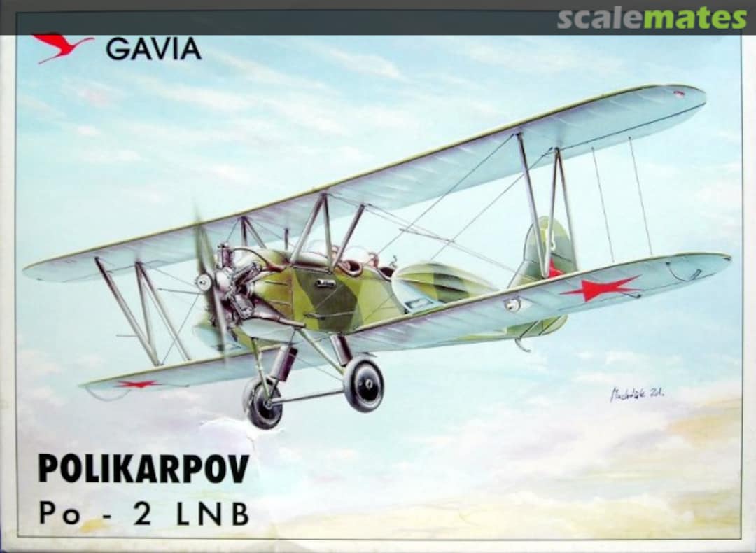 Boxart Polikarpov Po-2 LNB 004/0600 Gavia Boxart Polikarpov Po-2 LNB 004/0600 Gavia